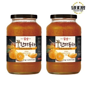 (무배 / 원플러스원) 꽃샘 꿀한라봉차1kg