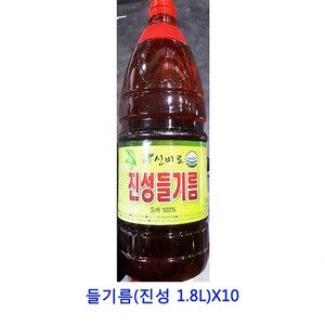 업소용 식자재 들기름(진성 1.8L)X10