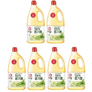白雪 食用油 大豆油(大豆油) 1.8L x 6個 料理油 食用油 オイル 天ぷら 炒め エアフライヤー 多様な料理 大容量