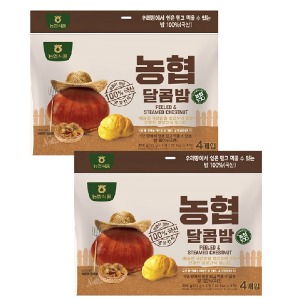 Thực phẩm hợp tác xã nông nghiệp Hàn Quốc, hạt dẻ ngọt Hàn Quốc 52g 8g