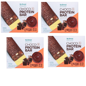 No brand protein bar choco 4 miếng x 4 miếng x4 Tổng cộng 16 miếng đồ ăn vặt ngon lành công ty trường học Tangbisil
