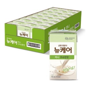 Daesang Well-Life New Care Mini Good Taste 150 ml x 24 Pack Meals Replacement Snacks Nutritional Supplement Balanced Nutritional Food Patient Food