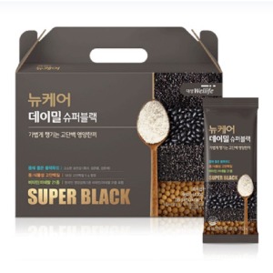 Daesang Well-Life New Care Damil Super Black x 28 Pack Meals Replacement Snacks Supplement Nutrition Supplement Nutrition Patient Food