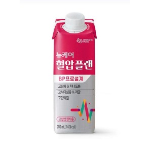 Daesang Well-Life New Care Blood Pressure Plan 200 ml (30 Pack) Health Supplements Nutrition Supplement Patient Food