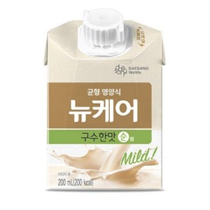 Daesang Well-Life New Care Good Taste Pure 200ml x 24 Pack Meals Replacement Snacks Nutritional Supplement Balanced Nutritional Food Patient Food